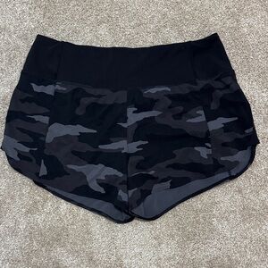 Women's Athleta Black Camo Shorts